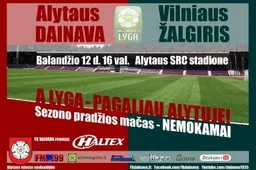 „Dainava“ – „Žalgiris“ Alytuje – nemokamai!