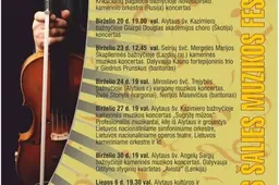 Dvyliktajame muzikos festivalyje – atlikėjai iš Lietuvos, Lenkijos, Rusijos ir Škotijos