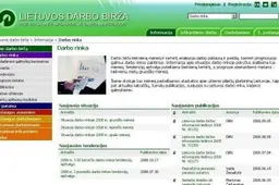 Darbo – vis mažiau, bet viltis rusena