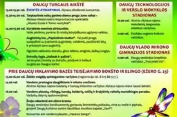 Vasaros sezono atidarymas - Dauguose