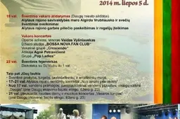 Valstybės  dienos šventė tradiciškai bus švenčiama Dauguose