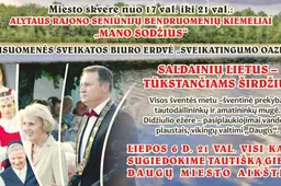Valstybės dienos šventėje Dauguose koncertuos Česlovas Gabalis, merginų grupė „69 danguje“ ir kiti atlikėjai