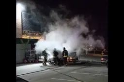 Prie didžiosios maksimos degė „Audi”, Alytuje ir rajone „degė" vairuotojai su daug promilių