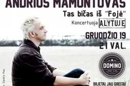 Naujausio Alytaus klubo duris atvers Andrius Mamontovas ir jo grupė (NUOTRAUKOS)