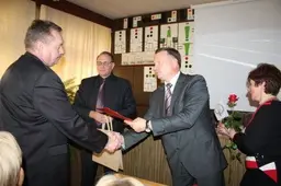 Alytaus technikos mokyklą jubiliejaus proga pasveikino rajono vadovai