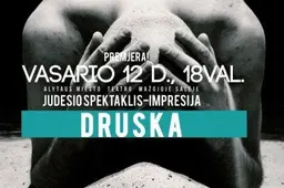 Alytaus teatro aktoriai judės pagal Benjamino Jenčiaus akvareles