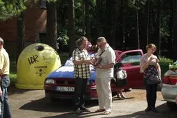 Liepos „blusos“ šokinės miesto parke