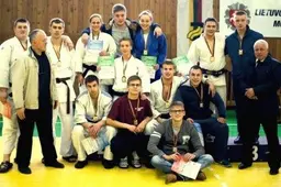 Alytaus dziudistų medalių kraitis - iš Lodzės, Tartu ir Kauno