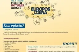 Europos diena Alytuje– „Geresnį pasaulį kuriame MES!“