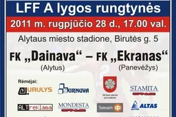 3:1 - pergalinga „Dainavos“ išvyka į Šiaulius (VIDEO)