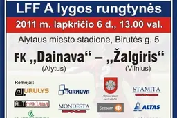 Ir dubleriams, ir pagrindinei sudėčiai liko paskutinis A lygos turas