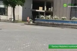 Alytaus fontanuose prausęsis nuogasis maudalius išvežtas į psichiatrijos ligoninę  (ATNAUJINTA)
