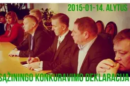 V. Grigaravičiaus inicijuotą susitarimą dėl sąžiningos konkurencijos rinkimuose J. Krasnickas atmetė (ATNAUJINTA. VIDEOKOMENTARAI)