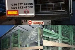 Kriminalistų „grobis“ Alytuje - galimai vogtų „Mercedes“ detalių pilnas vilkikas