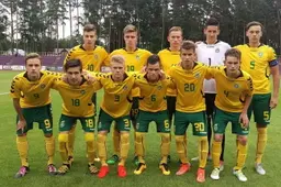 Lietuvos jaunių futbolo rinktinė Alytuje nugalėjo Moldovą
