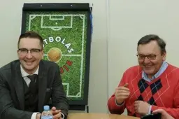 Alytuje apsilankė kandidatas į Lietuvos futbolo federacijos  prezidento postą (TV REPORTAŽAS)
