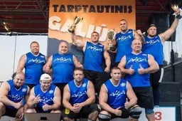 Galiūnų turnyrą laimėjo stipruolis iš Lenkijos