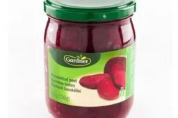 „Rimi“ iš prekybos išėmė „Gardner“ marinuotus burokėlius su ... stiklo gabaliukais