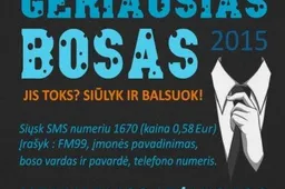 „Geriausio boso“ rinkimai prasidėjo