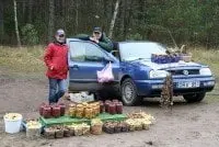 Paskutinis šių metų grybų turgus