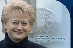 Eurokomisarė Dalia Grybauskaitė dalyvaus prezidento rinkimuose (video)