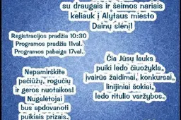 Alytaus Dainų slėnyje startuoja žiemos pramogos