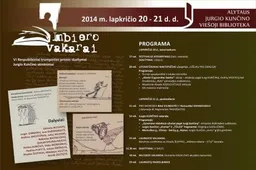 Alytus kvepės literatūriniais imbierais