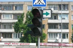 Kai neveikia šviesoforas... (FOTO, VIDEO)