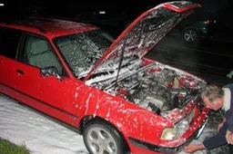 Alytuje liepsnojo automobilis Audi ( foto)