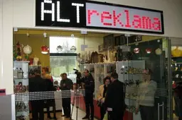 Alytuje atidaryta „Altreklama“ verslo dovanų ir suvenyrų parduotuvė