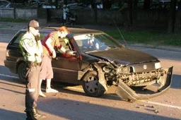 Ulonų gatvėje avarijos metu apgadinti trys automobiliai (FOTO)