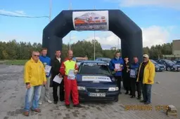 „Dzūkijos rudens“ ralio nugalėtoja - „Alkesta Auto“ komanda