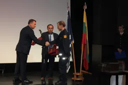 Alytaus apskrities ugniagesiams profesinės šventės proga - padėkos ir dovanos