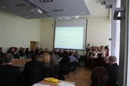 Tarybos posėdyje skambėjo advento dainos