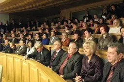 Šventiniame miesto tarybos posėdyje linkėta abipusio pasitikėjimo, prasmingų darbų ir reikšmingų pasiekimų