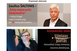 Renginių ciklą „Dėmesio! Dvi kartos traukinyje“ pradės „Vilniaus plovo“ autorius R. Dima ir S. Šaltenis