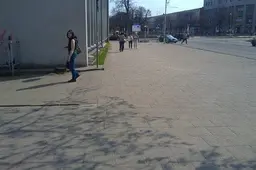 Eismas apribotas dalyje Pulko ir Jotvingių gatvių sankryžos