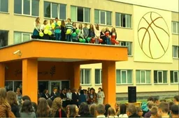 Bazine mokykla Alytuje paskirta Jotvingių gimnazija