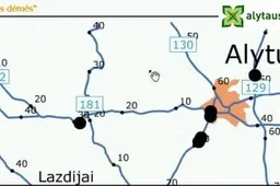 Netoli Alytaus – 3-jų automobilių avarija, sužaloti 5 asmenys (NUOTRAUKOS)