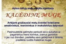 Kalėdų mugė Alytuje kviečia: prekiauti viduje – mokestis, lauke – nemokamai