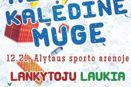 Didžioji kalėdinė mugė – Alytaus arenoje. Kviečiami prekybininkai!