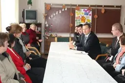 Rajono meras susitiko su Kančėnų gyventojais