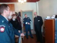 Kapelionas lankėsi policijos nuovadose