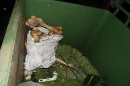Policija: „Konteineryje rasti galimai žmogaus kaulai“ (ATNAUJINTA)