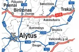 Pavargo, užsnūdo, nuvažiavo nuo kelio sankasos ir sužalojo keleivę