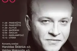 Lapkričio 30 d.: K. Kerbedžio sceninis 30-metis