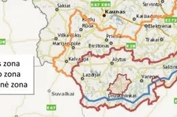 Tiksli afrikinio kiaulių maro teritorija Alytaus mieste, Druskininkų savivaldybėje, Alytaus, Lazdijų ir Varėnos rajonuose (SĄRAŠAS)