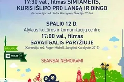 „Kino karavanas“ užsuks į Alytaus kino teatrą ir kultūros centrą