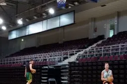 Krepšinio paslapčių Alytaus jaunimą mokė nacionalinės rinktinės kandidatas
