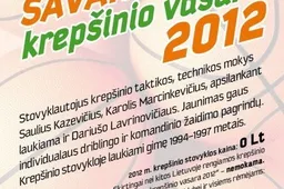 Nemokama krepšinio stovykla jaunimui – Alytaus arenoje